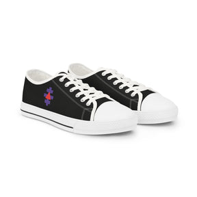 Knight Templar Priests Sneaker - Low Top Sneaker Black & White - Bricks Masons