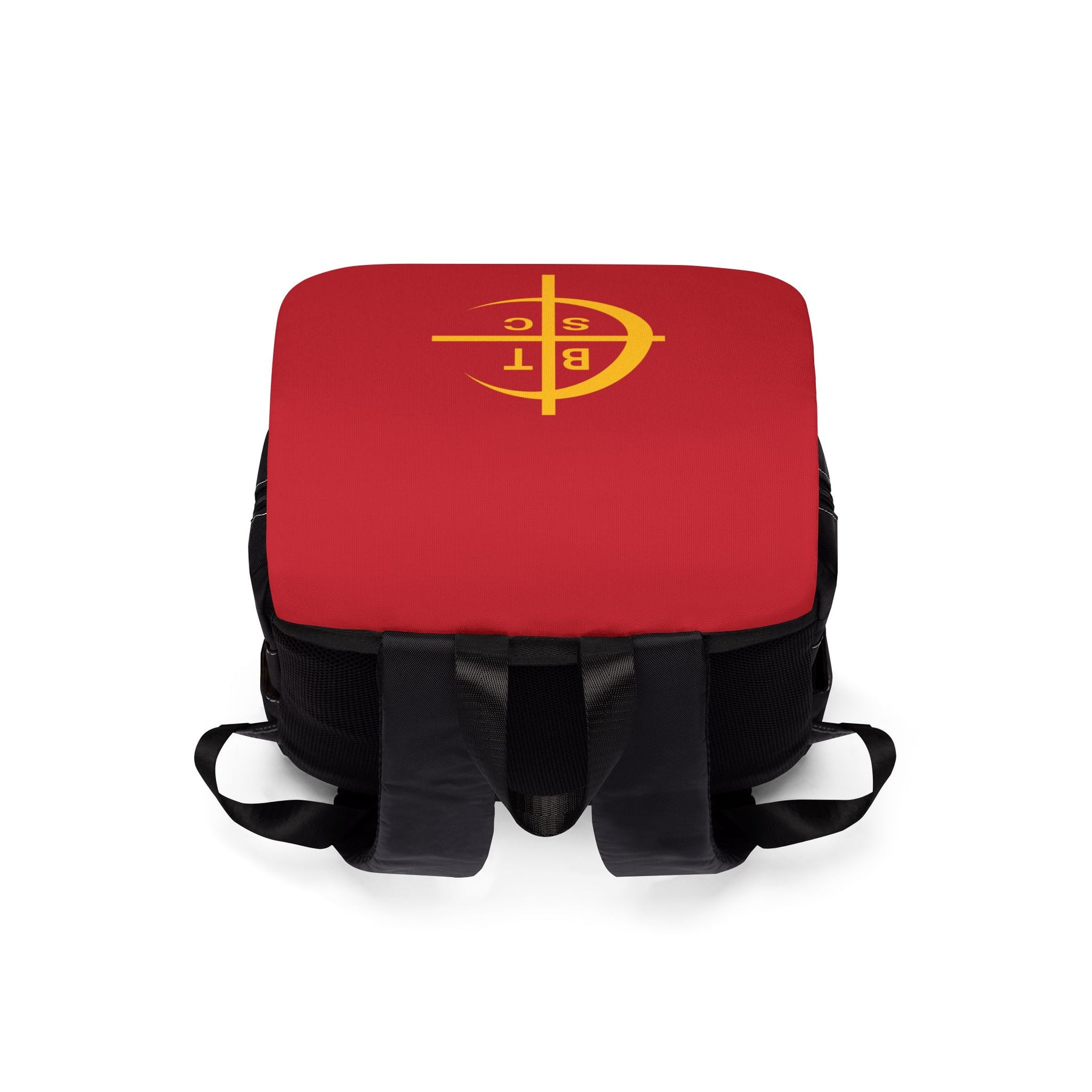 Council of Crusaders Backpack - Red & Yellow With Multiple Compartments - Bricks Masons