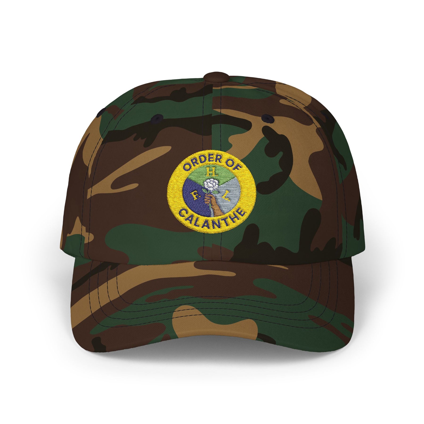 Order of Calanthe Baseball Cap - Cotton Various Colors - Bricks Masons