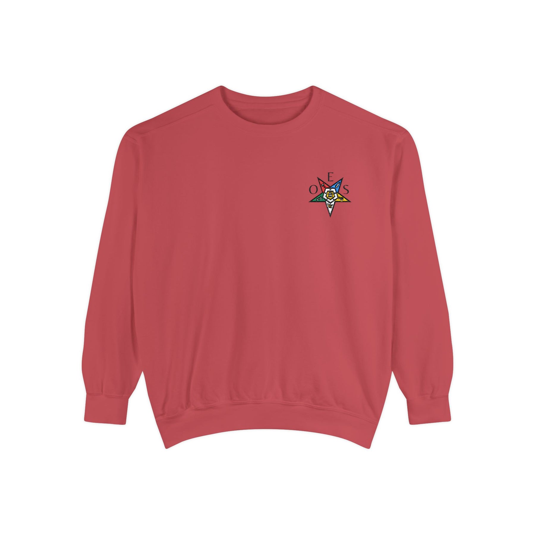 OES Sweatshirt - Star Emblem Embroidery - Bricks Masons