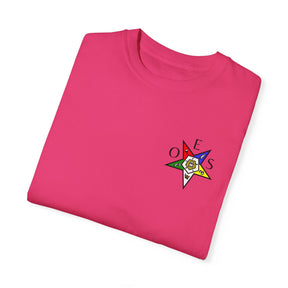 OES T-Shirt - Garment-Dyed Tee OES Star Various Colors - Bricks Masons