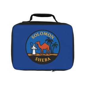 Queen of the South Lunch Bag - Blue Fully Insulated Zipper Closure - Bricks Masons