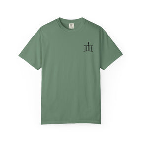 St. Lawrence the Martyr T-Shirt - Cotton Garment-Dyed Tee Various Colors - Bricks Masons