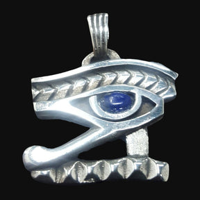 Egyptian Eye of Horus Medal, Silver and Stone, 12g, Art. 175 - Bricks Masons