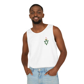 Allied Masonic Degrees Tank Top - Garment-Dyed 100% Cotton - Bricks Masons