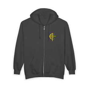 Council of Crusaders Hoodie - Embroidered Chest & Back - Bricks Masons