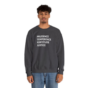 Sweatshirt - The Four Cardinal Virtues - Bricks Masons