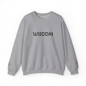 Master Mason Blue Lodge Sweatshirt - Wisdom Front & Sleeves Embroidery - Bricks Masons