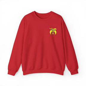 Daughters of Sphinx Sweatshirt - Crewneck Embroidered Emblem - Bricks Masons