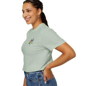 OES T-Shirt - Garment-Dyed Tee OES Star Various Colors - Bricks Masons