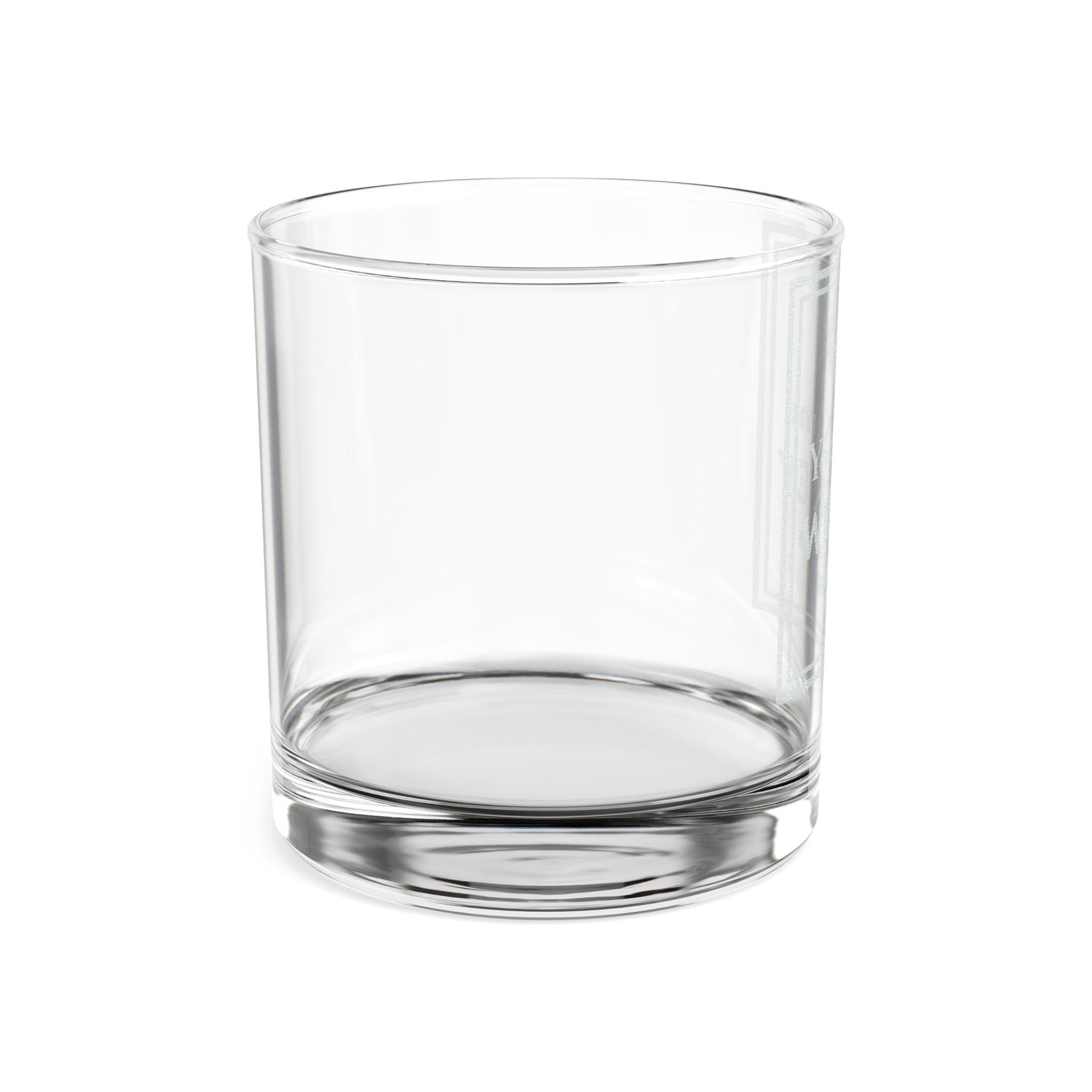 Master Mason Blue Lodge Whiskey Glass - Poured with Honor S&C G with Personalization