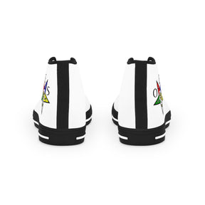 OES Sneaker - High Top Black & White Sole OES Star - Bricks Masons