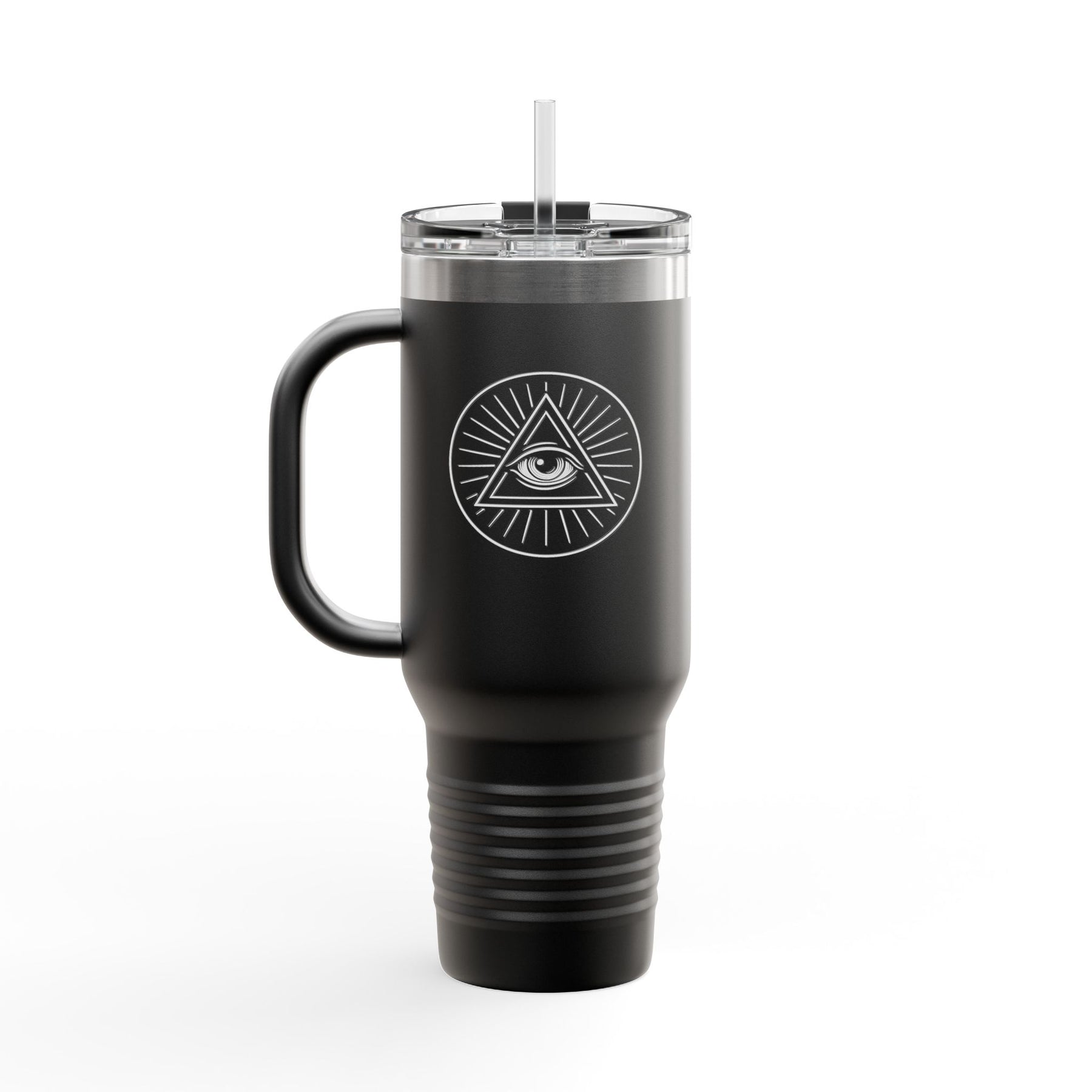 Eye of Providence Ringneck Tumbler - 40oz Stainless Steel & Insulated - Bricks Masons