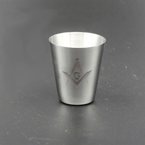 Master Mason Blue Lodge Cups - Stainless Steel