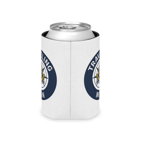 Master Mason Blue Lodge Can Cooler - S&C G Traveling Man - Bricks Masons