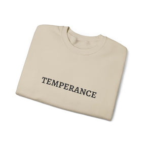 Entered Apprentice Blue Lodge Sweatshirt - Temperance Front & Sleeves Embroidery - Bricks Masons