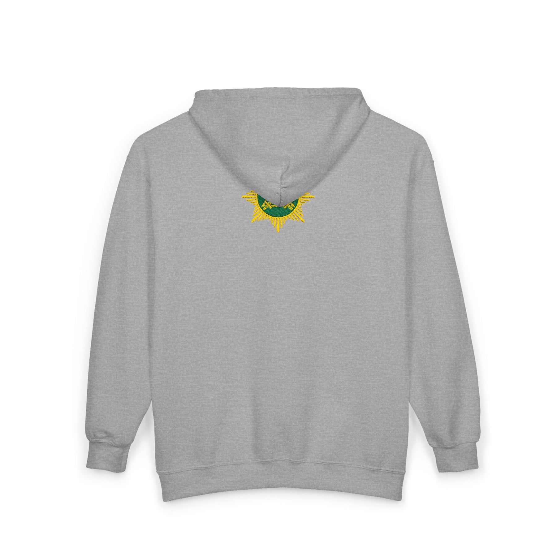 Knight Masons Hoodie - Zip Up Jacket Emblem Embroidery - Bricks Masons