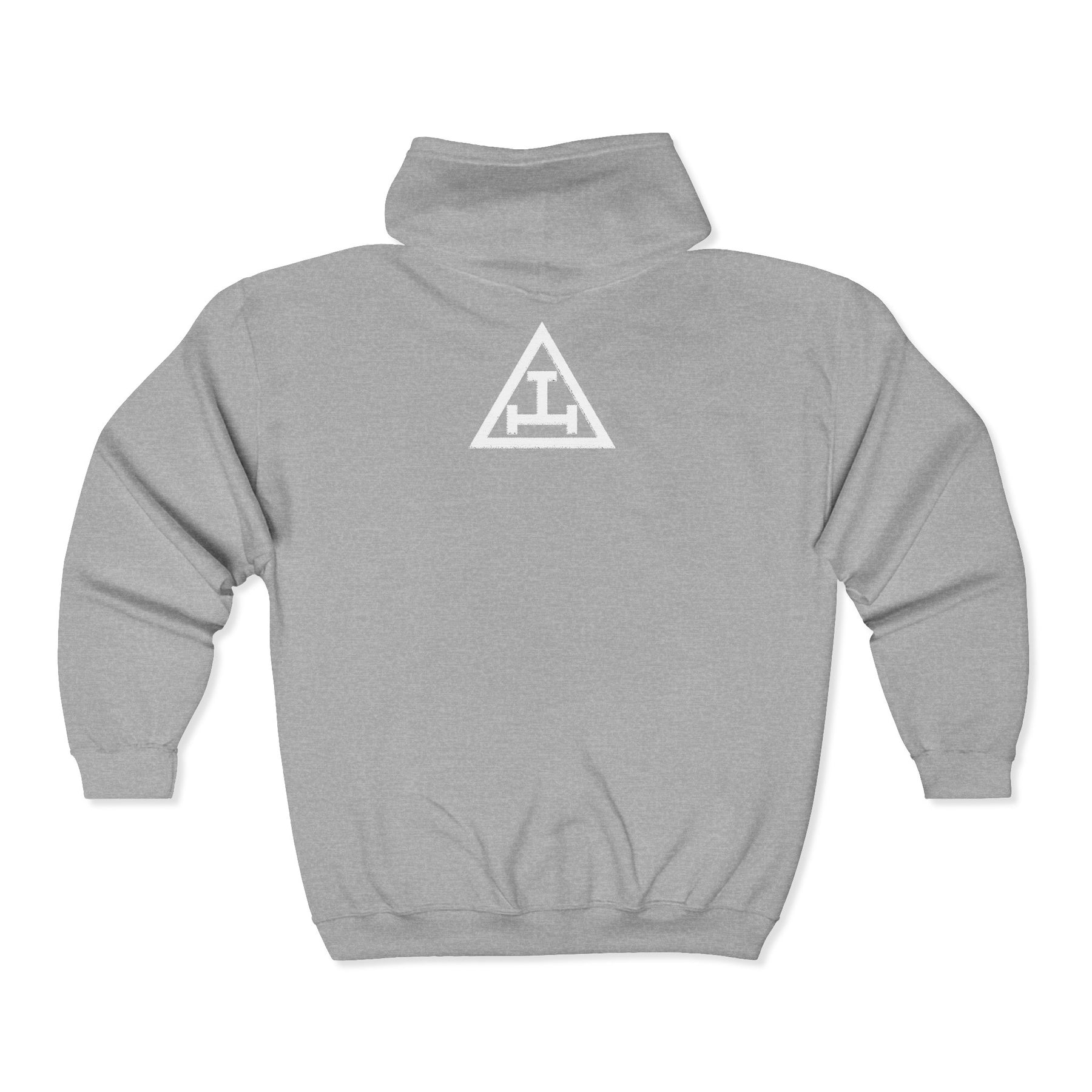 Royal Arch Chapter Hoodie - Triple Tau Back & Chest Embroidery - Bricks Masons