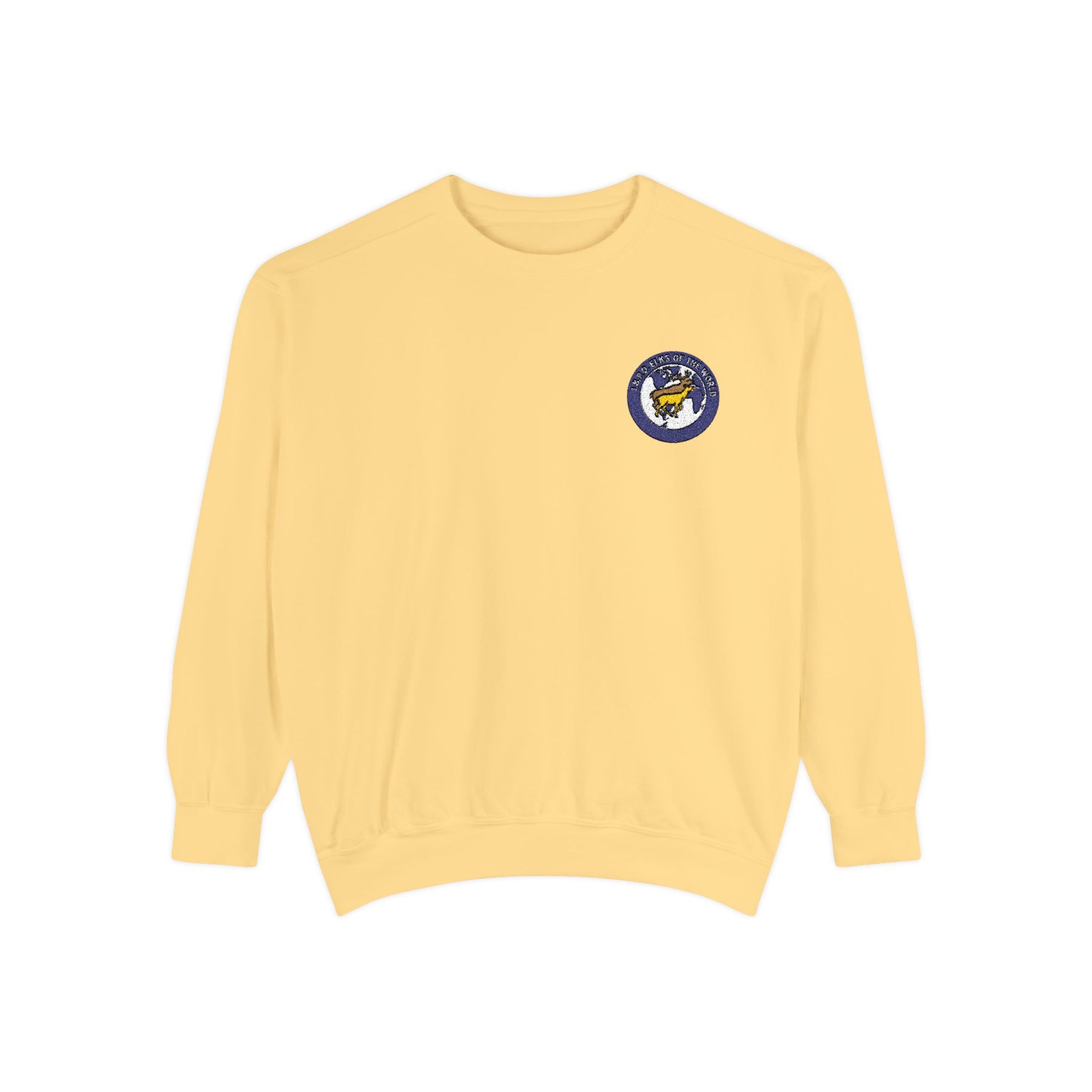Elks of the World Sweatshirt - Embroidered Elk emblem - Bricks Masons