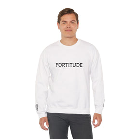 Entered Apprentice Blue Lodge Sweatshirt - Fortitude Front & Sleeves Embroidery - Bricks Masons