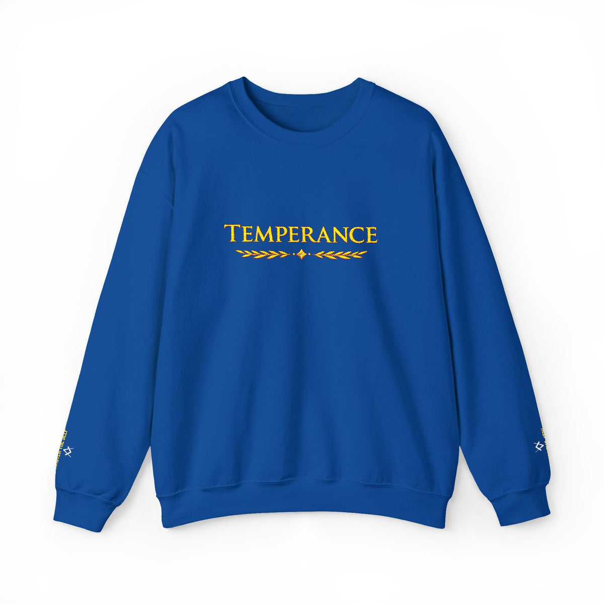 Entered Apprentice Blue Lodge Sweatshirt - Square & Compass Temperance Keep Balance - Bricks Masons