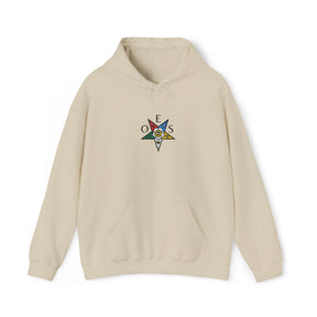 OES Hoodie - Soft Cotton Poly Blend Embroidered Chest - Bricks Masons
