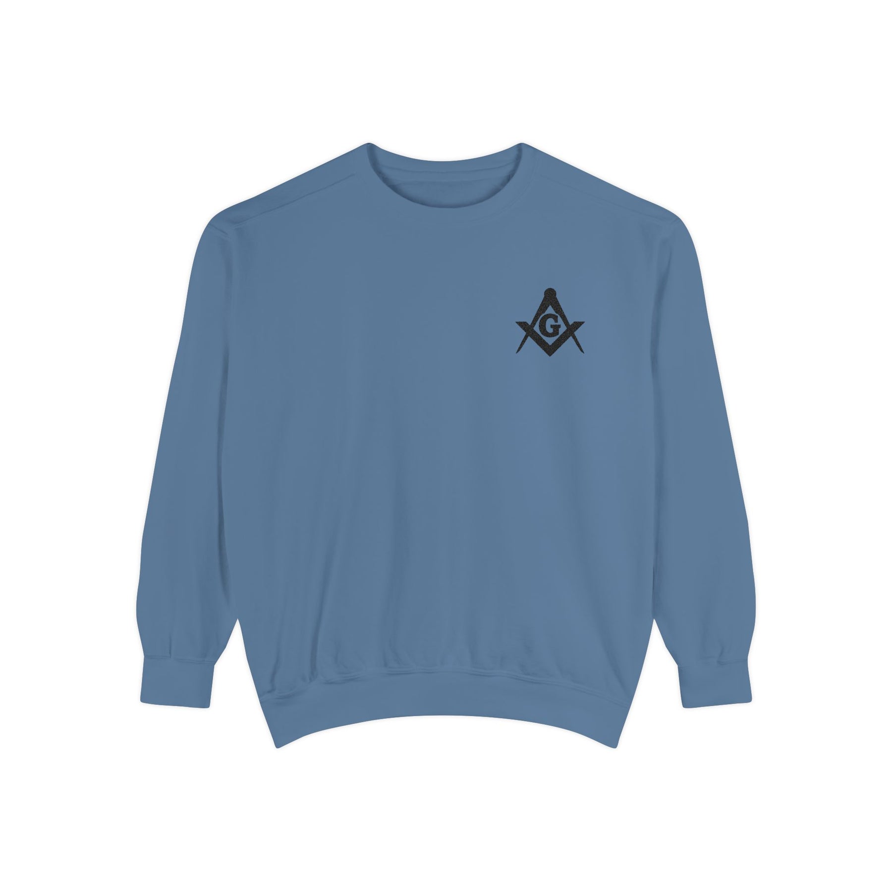 Master Mason Blue Lodge Sweatshirt - Classic Square & Compass Look - Bricks Masons