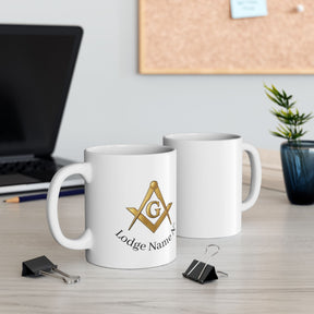Master Mason Blue Lodge Mug - (11oz, 15oz) - Bricks Masons