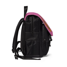 DOI Backpack - Pink With Multiple Compartments - Bricks Masons