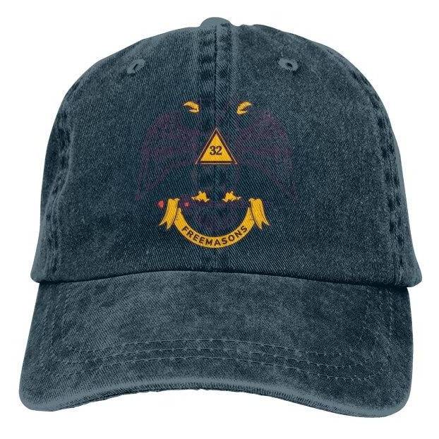 32nd Degree Scottish Rite Baseball Cap - Adjustable - Bricks Masons