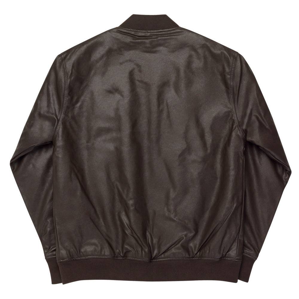 32nd Degree Scottish Rite Jacket - Wings Down Leather Golden Embroidery - Bricks Masons