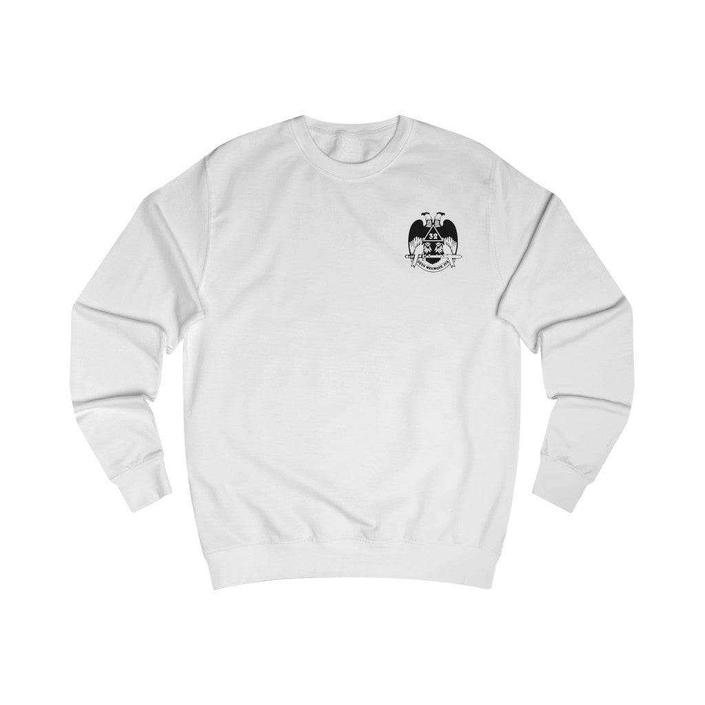 32nd Degree Scottish Rite Sweatshirt - Wings Down Various Colors - Bricks Masons