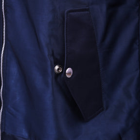 33rd Degree Scottish Rite Jacket - Wings Down Nylon Blue Color With Gold Embroidery - Bricks Masons