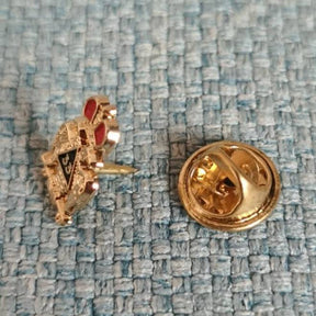 33rd Degree Scottish Rite Lapel Pin - Wings Down - Bricks Masons
