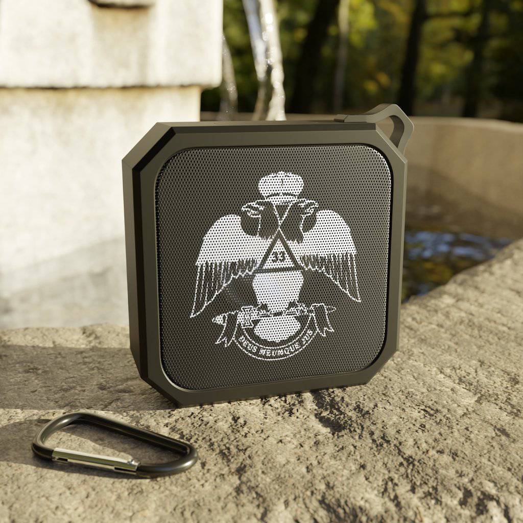 33rd Degree Scottish Rite Speaker - Wings Down White & Black - Bricks Masons