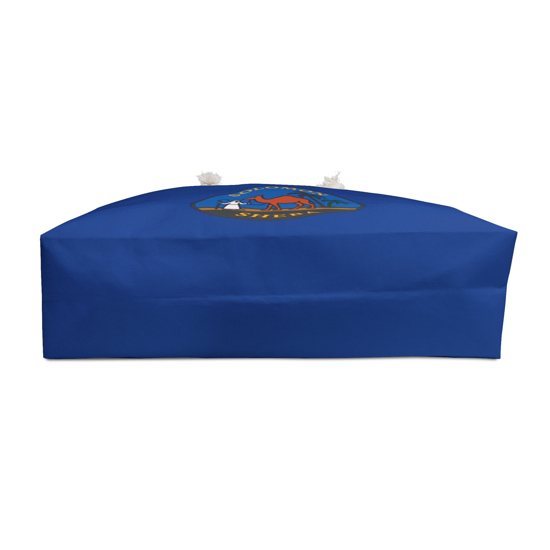 Queen of the South Travel Bag - Blue Spun Polyester With Rope Handles - Bricks Masons