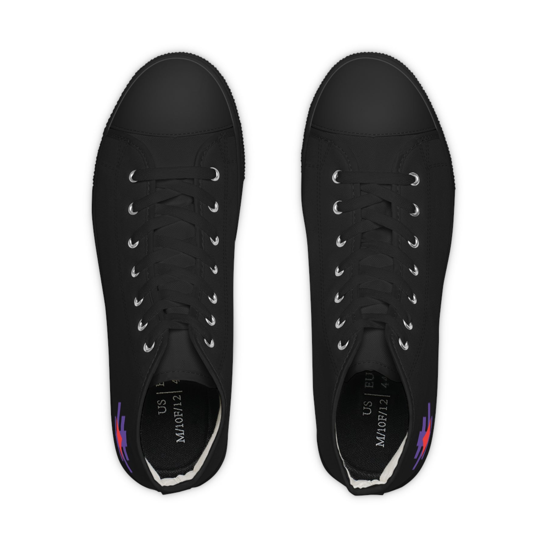 Knight Templar Priests Sneaker - High Top Black & White - Bricks Masons