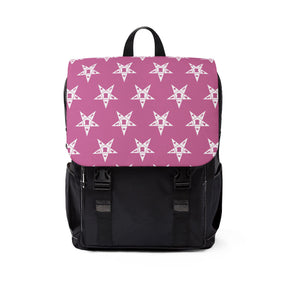 OES Backpack - Pink & White Stars - Bricks Masons