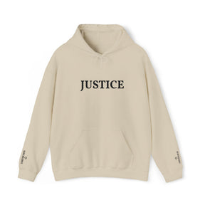 Entered Apprentice Blue Lodge Hoodie - Justice Front & Sleeves Embroidery - Bricks Masons