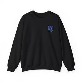 Master Mason Blue Lodge Sweatshirt - Silver Square & Compasses