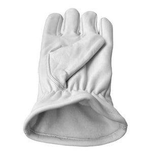 Antlered Guard Elks of the World Gloves - White Leather