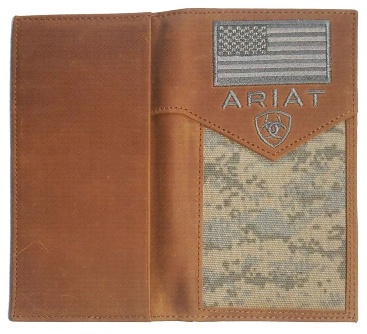 Widows Sons Wallet - American Flag Leather