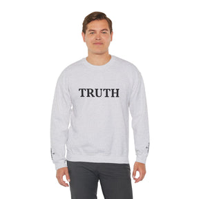 Master Mason Blue Lodge Sweatshirt - Truth Front & Sleeves Embroidery - Bricks Masons