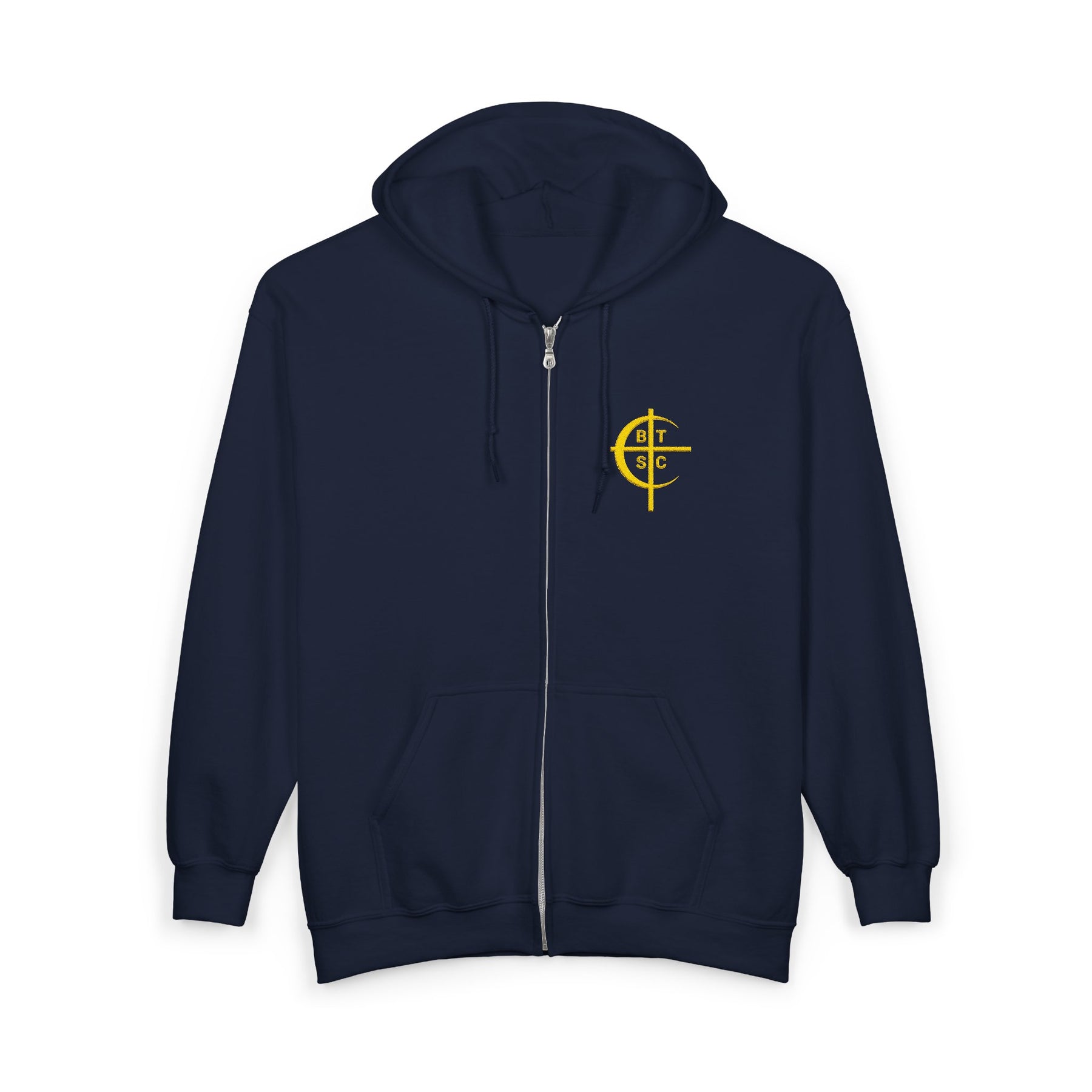 Council of Crusaders Hoodie - Embroidered Chest & Back - Bricks Masons