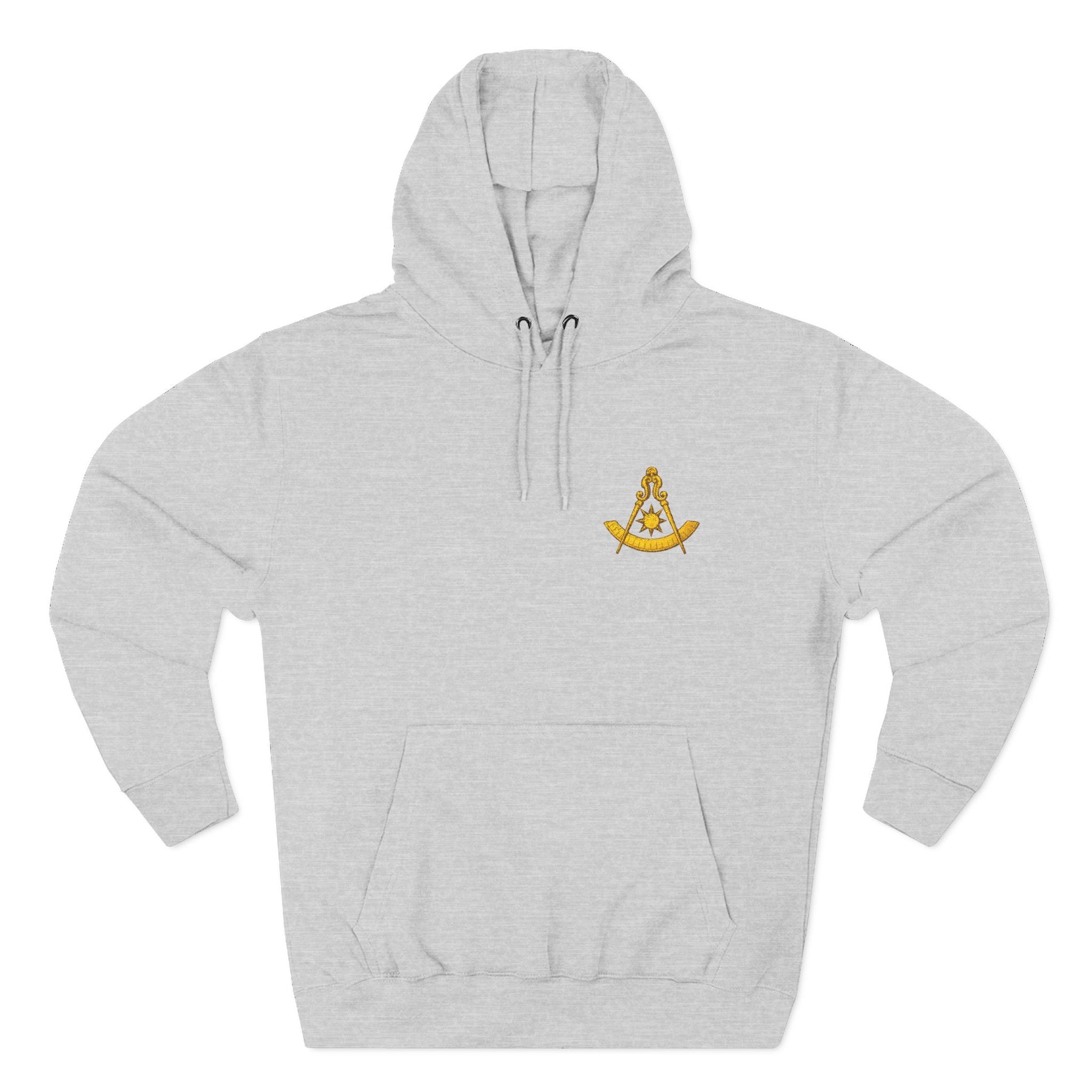 Past Master Blue Lodge Hoodie - Left Chest Embroidery - Bricks Masons