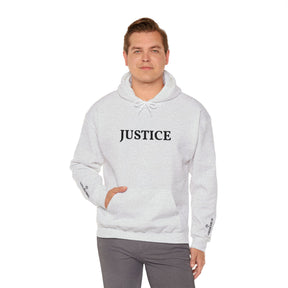 Entered Apprentice Blue Lodge Hoodie - Justice Front & Sleeves Embroidery - Bricks Masons