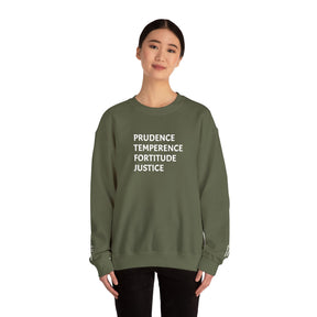 Sweatshirt - The Four Cardinal Virtues - Bricks Masons