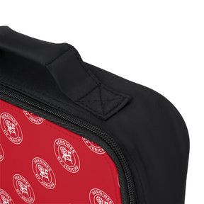 Heroines of Jericho Lunch Bag - Red & White Fully Insulated - Bricks Masons