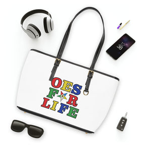 OES Handbag - OES For Life PU Leather - Bricks Masons