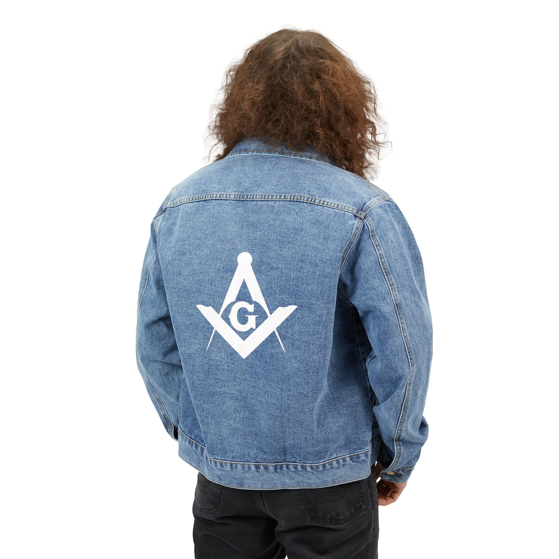 Master Mason Blue Lodge Jacket - Square and Compass G Relaxed Fit